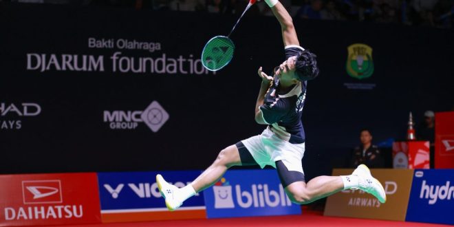 Alwi Farhan, atlet Bulu Tangkis Indonesia pada Daihatsu Indonesia Master Tahun 2026. (foto : pbsi.id)