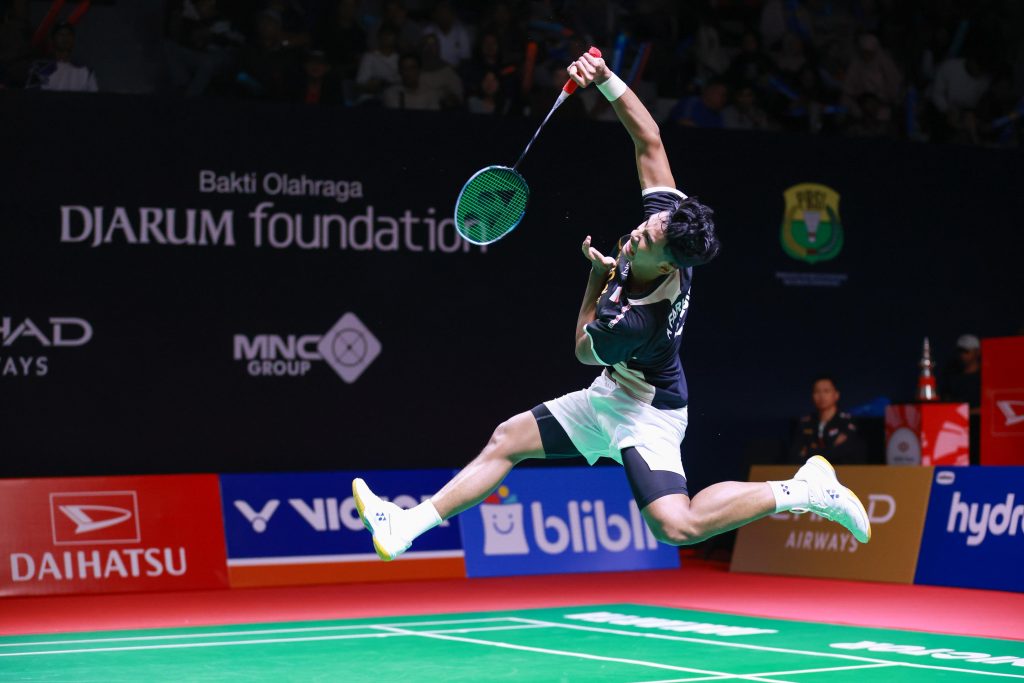 Alwi Farhan, atlet Bulu Tangkis Indonesia pada Daihatsu Indonesia Master Tahun 2026. (foto : pbsi.id)