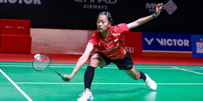Putri Kusuma Wardani, Atlit Bulu Tangkis Indonesia di Daihatsu Indonesia Masters Tahun 2025. (foto : pbsi.id)