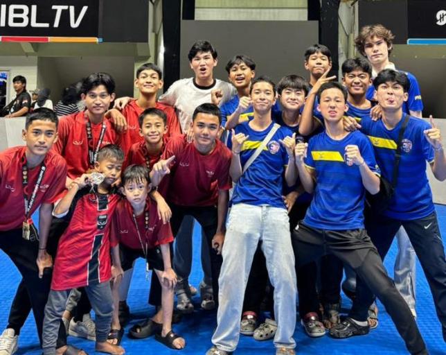atlet-atlet Global Taekwondo Academy (GTA) Palembang pada ajang Kejuaraan Prabu Challenge 9 yang berlangsung pada 15–18 Januari 2026 di Tangerang, Banten. (BEKISARMEDIA.ID/ANGGA)