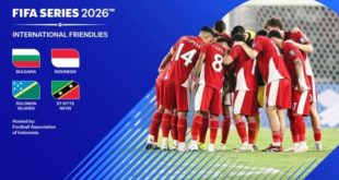 Indonesia menjadi tuan rumah FIFA Series Tahun 2026 dan berada satu grup dengan Bulgaria, Solomon Island, serta ST Kitts Nevis. (foto : pssi.org)