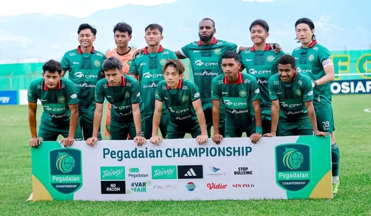 Pemain PERSIPAL FC di Pegadaian Championship musim 2025/2026. (foto : Instagram PERSIPAL FC)