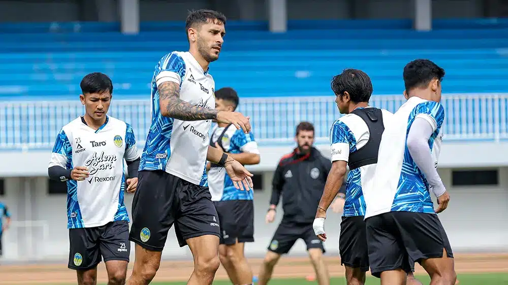 Pemain PSIM Yogyakarta menjalani latihan menjelang pertandingan di BRI Super League 2025/2026. (foto : ileague.id) Pemain PSIM Yogyakarta menjalani latihan menjelang pertandingan di BRI Super League 2025/2026. (foto : ileague.id)