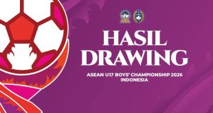 Tim nasional muda Indonesia U-17 dipastikan tergabung di Grup A pada ajang ASEAN U-17 Boys Championship tahun 2026. (gambar : PSSI.org)