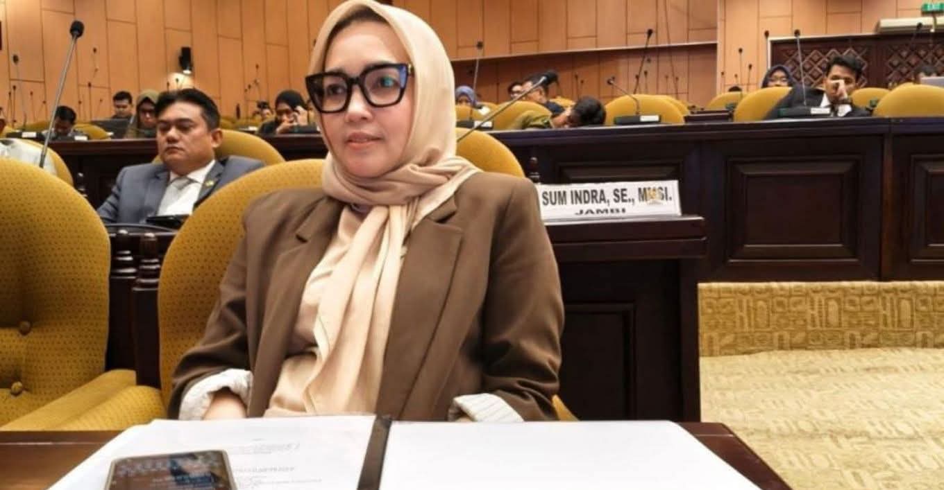 Hj. Eva Susanti, Anggota Dewan Perwakilan Daerah Republik Indonesia Periode 2024-2029 dari Daerah Pemilihan Provinsi Sumatra Selatan.