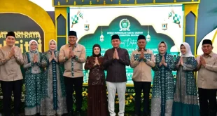 Ketua DPRD Sumsel, Andie Dinialdie, menggelar open house yang dihadiri sejumlah kepala daerah, termasuk jajaran Pemerintah Kota (Pemkot) Prabumulih, pada hari Minggu, 22 Maret 2026. (BEKISARMEDIA.ID/HAIRUDIN)