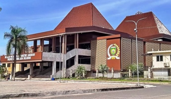 Gedung DPRD Provinsi Sumatra Selatan. (foto : IST)