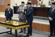 Gubernur Provinsi Sumatra Selatan (Sumsel), Herman Deru, memaparkan berbagai capaian pembangunan daerah dalam Rapat Paripurna ke-33 DPRD Sumsel, hari Senin, tanggal 30 Maret 2026. (BEKISARMEDIA.iD/REFNI)