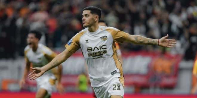 Alexis Nahuel Messidoro, Pemain Dewa United Banten FC di BRI Super League musim 2025/2026. (foto : dewaunited.com)