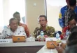 Asisten I Setda OKI Alamsyah dan Tim FMIPA Unsri sosialisasi Kajian Risiko Bencana 2026-2030.