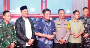 Ketua Dewan Perwakilan Rakyat Daerah (DPRD) Sumatra Selatan (Sumsel), Andie Dinialdie, mengikuti video conference (vicon) bersama Kapolri dan sejumlah instansi terkait, untuk memantau situasi keamanan menjelang malam takbiran Idul Fitri 1447 Hijriah. (BEKISARMEDIA.ID/HAIRUDIN)