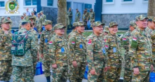 Andie Dinialdie Ketua DPRD Sumsel saat acara penutupan kursus pemantapan pimpinan daerah