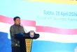 Gubernur Sumatra Selatan (Sumsel), Herman Deru, saat menghadiri Forum Akselerator Negeri yang digelar Kementerian Dalam Negeri (Kemendagri) Republik Indonesia, di Ballroom Hotel Wyndham OPI Jakabaring, Palembang, Sabtu, 25 April 2026.