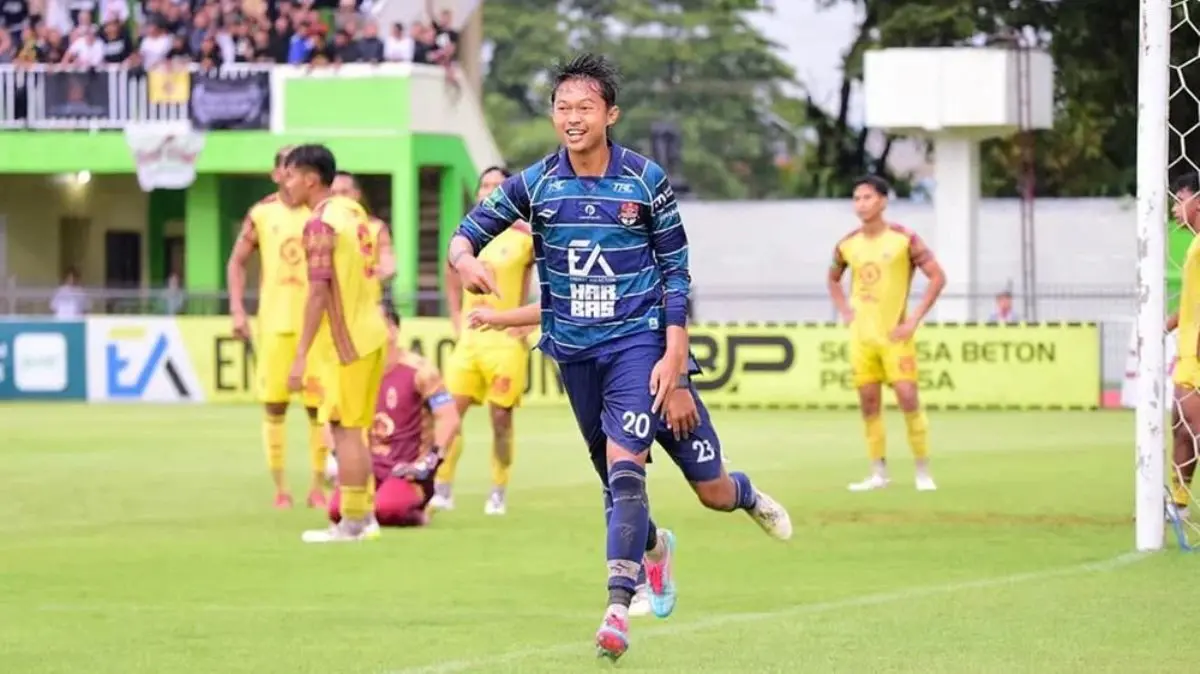 Persiapan laga play-off degradasi antara Persekat Tegal menghadapi Persiba Balikpapan