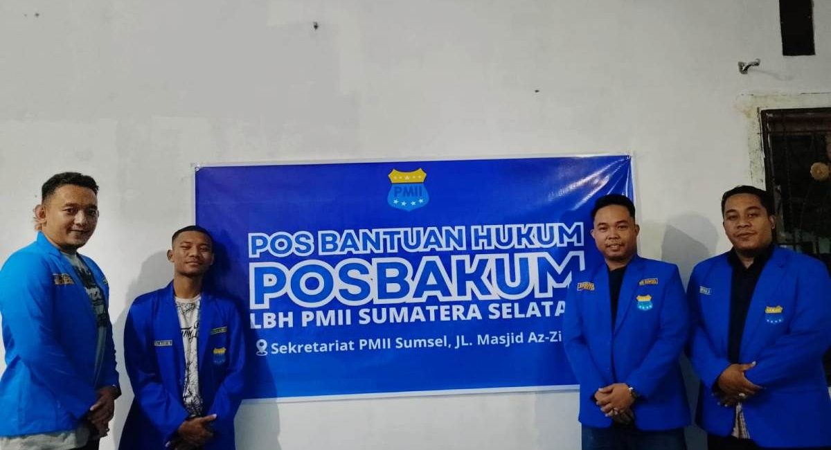 Peresmian Pos Bantuan Hukum LBH PKC PMII Sumatera Selatan di Palembang