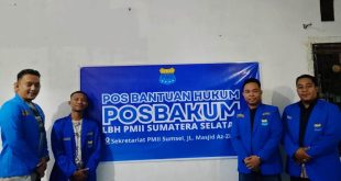 Peresmian Pos Bantuan Hukum LBH PKC PMII Sumatera Selatan di Palembang