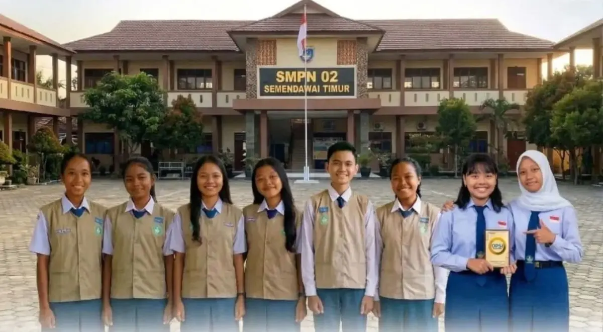 Inovasi kreatif siswa SMPN 2 Semendawai Timur OKU Timur untuk ajang OPSI 2026.