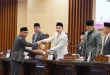 Suasana Rapat Paripurna XXXIII DPRD Sumsel terkait LKPJ Gubernur Sumsel 2025