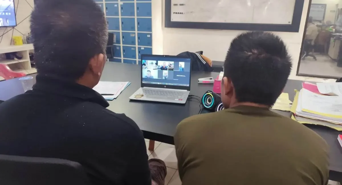 Proses asesmen terpadu penyalahguna narkoba di Satresnarkoba Polres Musi Banyuasin.