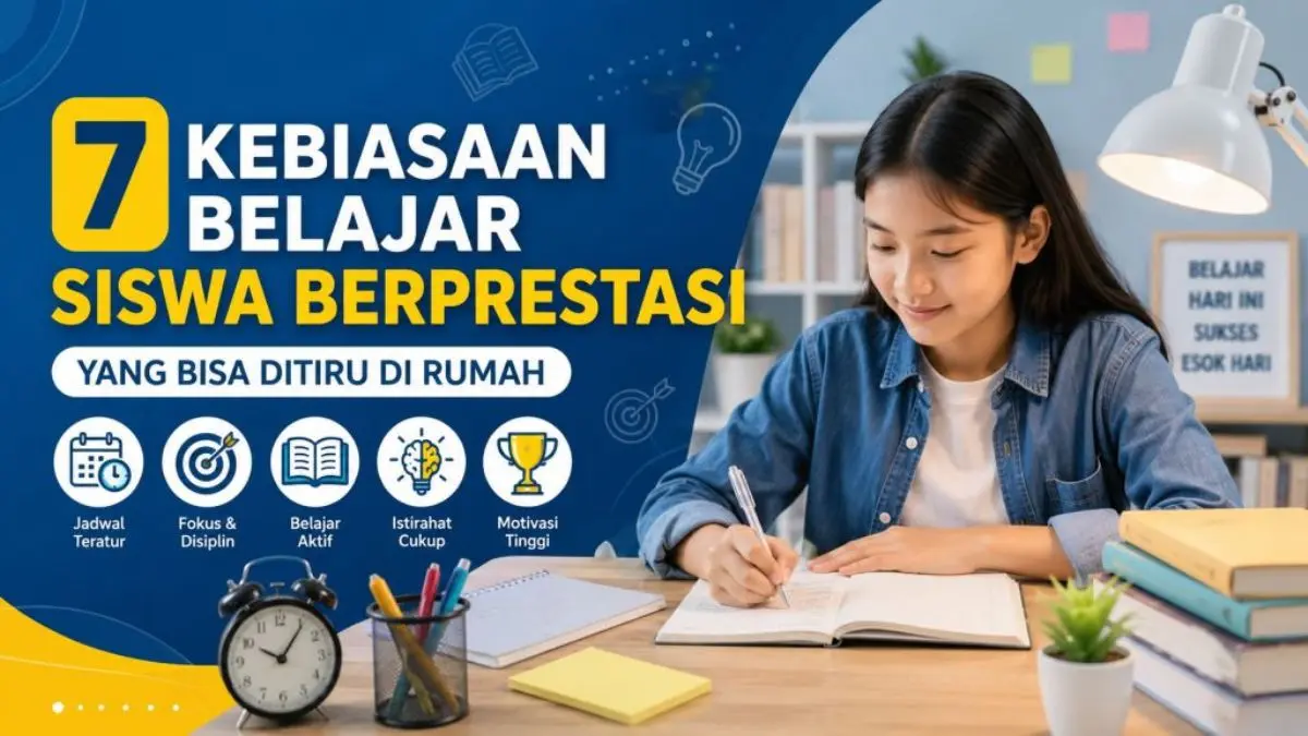 Siswa yang memiliki nilai baik, umumnya menjalani pola belajar yang teratur, disiplin, dan mampu mengelola waktu dengan efektif.