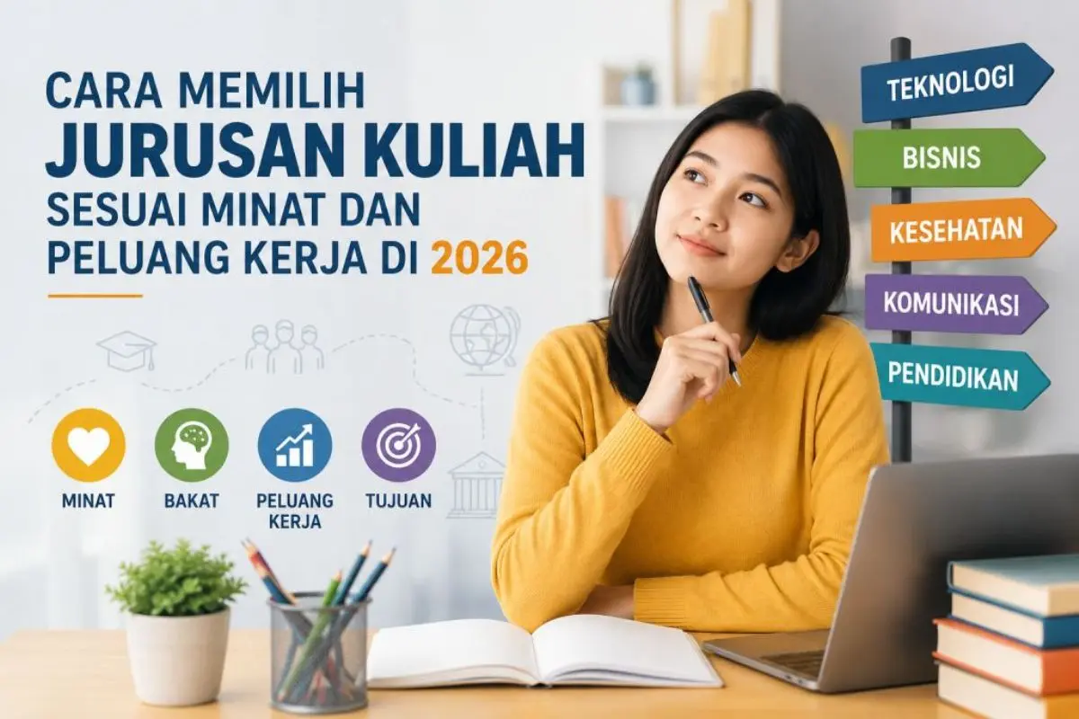 9 Cara Memilih Jurusan Kuliah Sesuai Minat dan Peluang Kerja di Tahun 2026