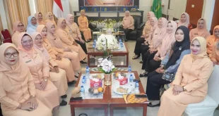 Dharma Wanita Persatuan (DWP) Kabupaten Musi Banyuasin (Muba) berkolaborasi dengan Dinas Pemberdayaan Perempuan dan Perlindungan Anak (DPPPA) Kabupaten Muba, menggelar kunjungan kerja lintas kecamatan.