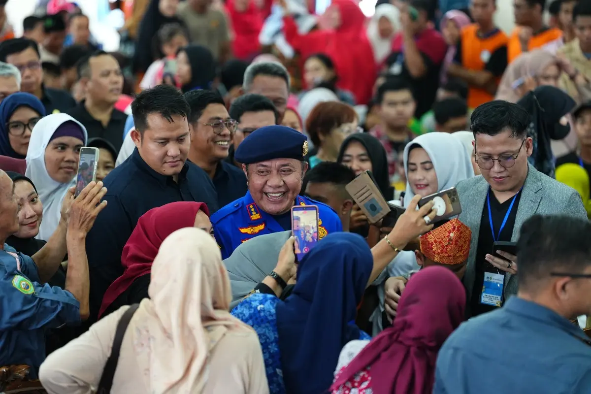 Gubernur Sumsel, Herman Deru, secara resmi membuka Kejuaraan Daerah Special Olympics Indonesia (SOIna) Sumsel 2026 di Aula SLB Negeri Pembina Palembang, Kamis, 30 April 2026. (BEKISARMEDIA.ID/HAIRUDIN)
