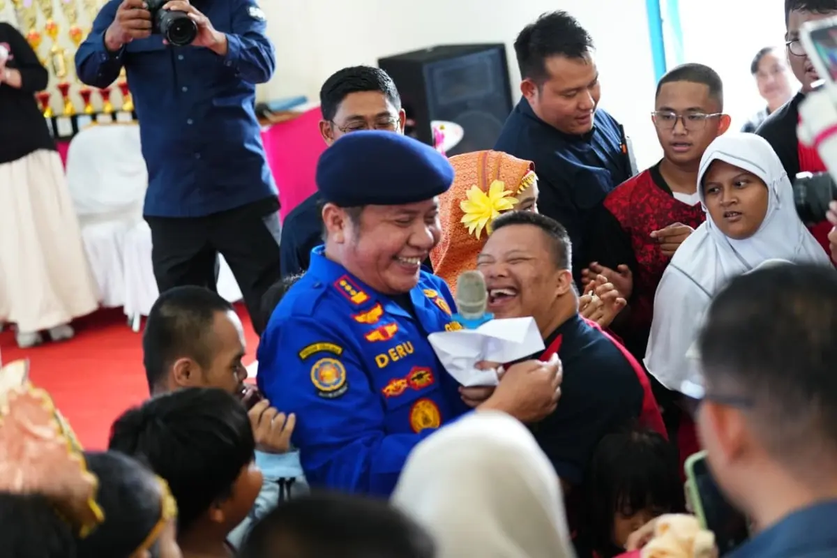 Gubernur Sumsel, Herman Deru, secara resmi membuka Kejuaraan Daerah Special Olympics Indonesia (SOIna) Sumsel 2026 di Aula SLB Negeri Pembina Palembang, Kamis, 30 April 2026. (BEKISARMEDIA.ID/HAIRUDIN)