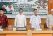 Wakil Bupati Kabupaten Muba, Abdur Rohman Husen, menghadiri kegiatan Pelatihan Juru Sembelih Halal dan Manajemen Kurban yang diinisiasi oleh Pengurus Daerah Juru Sembelih Halal (JULEHA) Kabupaten Muba, di Gedung Pusat Belajar Guru (PBG) Muba, Kamis, 14 Mei 2026. (BEKISARMEDIA.ID/ANGGA)