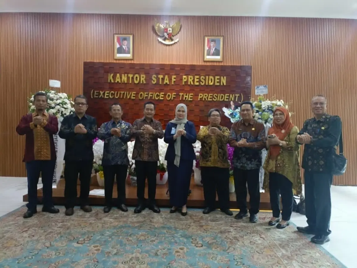 Rapat Koordinasi yang berlangsung di Ruang Rapat Utama, Gedung Bina Graha Kantor Staf Presiden (KSP), Jakarta Pusat, pada hari Selasa, tanggal 5 Mei 2026. (BEKISARMEDIA.ID/HAIRUDIN)