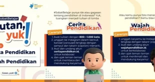 Lomba artikel dan foto tingkat nasional resmi digelar, dengan mengusung tema besar Menguatkan Partisipasi Semesta Wujudkan Pendidikan Bermutu untuk Semua.