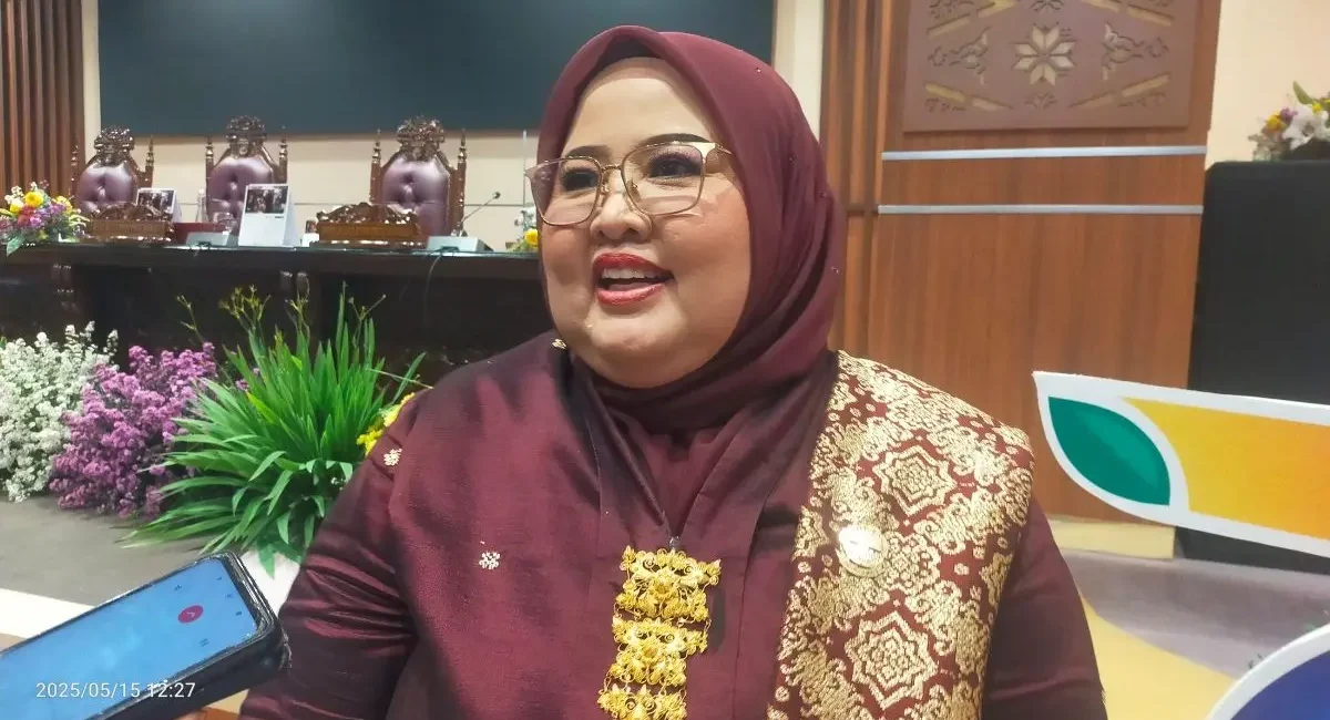 Hj. Meilinda, Anggota Komisi I DPRD Sumsel Periode 2024-2029. (BEKISARMEDIA.ID/HAIRUDIN)