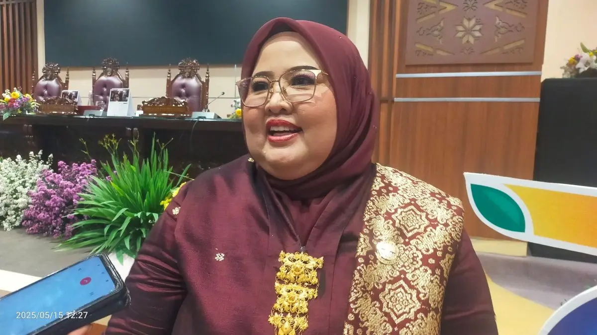 Hj. Meilinda, Anggota Komisi I DPRD Sumsel Periode 2024-2029. (BEKISARMEDIA.ID/HAIRUDIN)