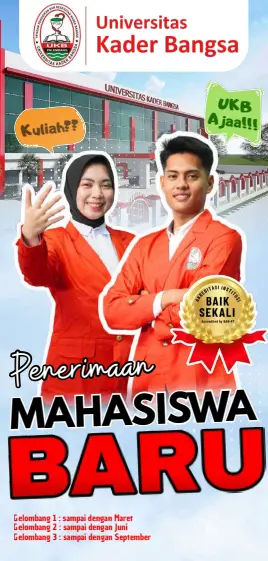 Penerimaan Mahasiswa Baru Universitas Kader Bangsa