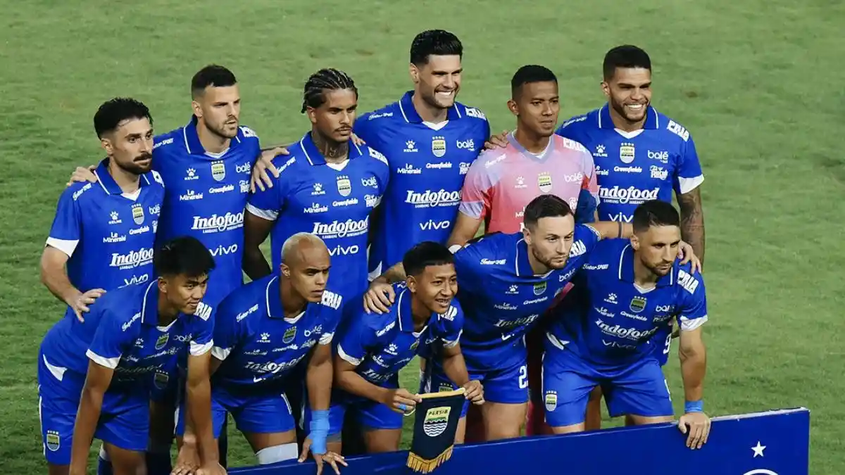 Skuad Persib Pandung. (foto : Dokumentasi Klub Persib Bandung)