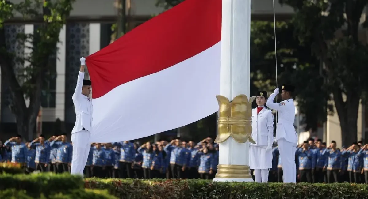 Pemerintah Provinsi (Pemprov) Sumatra Selatan (Sumsel) sukses menyelenggarakan upacara peringatan Hari Kebangkitan Nasional (Harkitnas) ke-118, di halaman Kantor Gubernur Sumsel, hari Rabu, 20 Mei 2026. (BEKISARMEDIA.ID/ANGGA)
