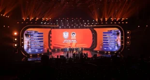 Pengundian Grup ASEAN Club Championship (ACC) Shopee Cup 2026/2027 di MNC Studio, Jakarta, Jum'at, tanggal 5 Juni 2026. (foto : ileague.id)