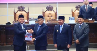 Pemerintah Provinsi (Pemprov) Sumatra Selatan (Sumsel) berhasil mempertahankan predikat Opini Wajar Tanpa Pengecualian (WTP) dari Badan Pemeriksa Keuangan Republik Indonesia (BPK RI), atas Laporan Keuangan Pemerintah Daerah (LKPD) Tahun Anggaran 2025. (BEKISARMEDIA.ID/HAIRUDIN)