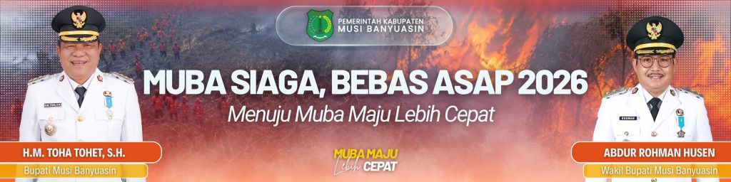 Banner Ajakan Bijak Menyikapi Informasi dari Pemerintah Kabupaten Musi Banyuasin