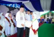 Bupati Kabupaten Muba, Toha Tohet, menghadiri Peringatan Tahun Baru Islam 1 Muharram 1448 Hijriah, Haflah Akhirussanah Angkatan ke-V, sekaligus Milad ke-17 Taman Pendidikan Al-Qur'an (TPA) Nurul Ilmi di Desa Sungai Angit, Kecamatan Babat Toman, pada hari Minggu, tanggal 14 Juni 2026. (BEKISARMEDIA.ID/HAIRUDIN)