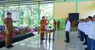 Bupati Kabupaten Musi Banyuasin (Muba), Toha Tohet, secara resmi melantik dan mengukuhkan kepengurusan Organisasi Ikatan Persaudaraan Persedekahan Kundangan (IPPK) Kecamatan Babat Toman masa bakti terbaru. (BEKISARMEDIA.ID/HAIRUDIN)