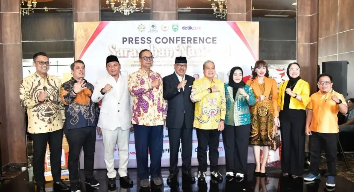 Ketua Dewan Perwakilan Rakyat Daerah (DPRD) Provinsi Sumatera Selatan (Sumsel), Andie Dinialdie, menghadiri secara langsung agenda Sarasehan Nasional yang diselenggarakan oleh Majelis Permusyawaratan Rakyat Republik Indonesia (MPR RI) di Hotel Aston Palembang, Selasa, tanggal 19 Mei 2026. (BEKISARMEDIA.ID/HAIRUDIN)
