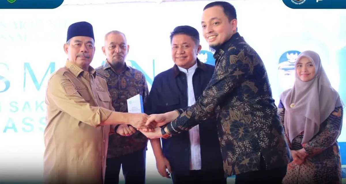Gubernur Provinsi Sumatra Selatan (Sumsel), Herman Deru, meresmikan operasional Rumah Sakit (RS) AR Bunda Assalam di Kabupaten Lahat, pada hari Senin, tanggal 11 Mei 2026. (BEKISARMEDIA.ID/HAIRUDIN)