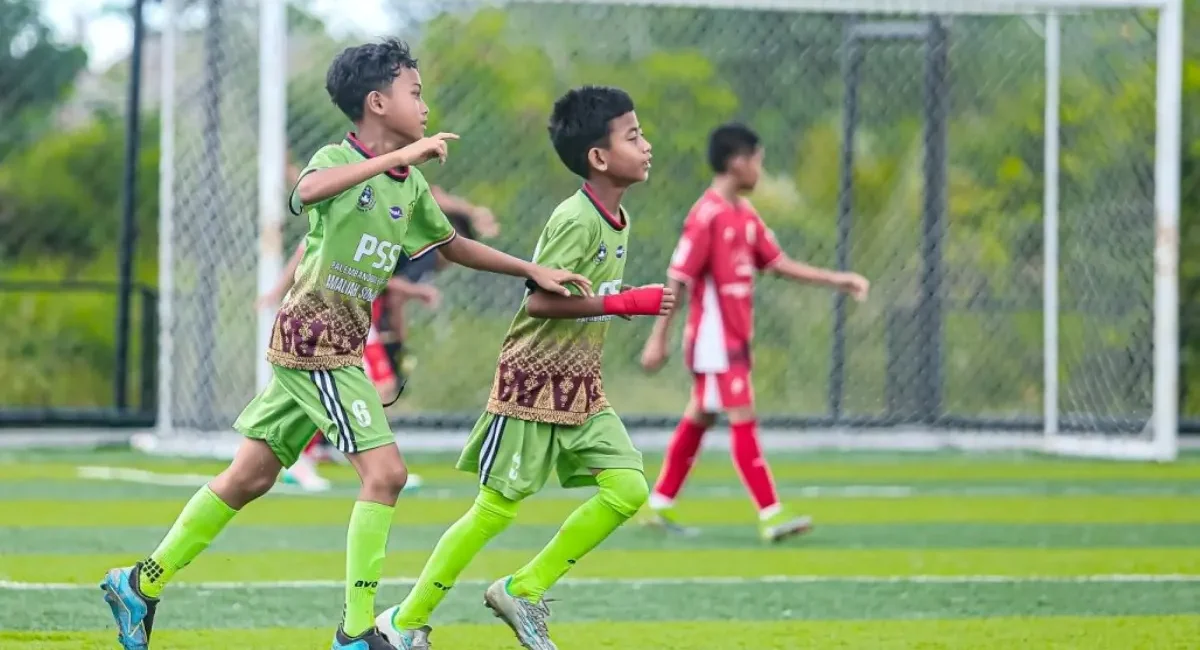 Sekolah Sepak Bola (SSB) Palembang Soccer Skills (PSS) U-12 sukses melesat ke posisi puncak klasemen sementara Liga TopSkor Regional Palembang U-12 2026. (BEKISARMEDIA.ID/ANGGA)