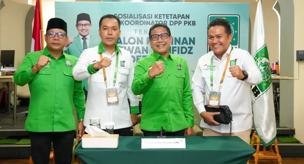 Dewan Pengurus Pusat (DPP) Partai Kebangkitan Bangsa (PKB) secara resmi menetapkan jajaran Ketua, Sekretaris, dan Bendahara (KSB) Dewan Pengurus Cabang (DPC) PKB di seluruh wilayah Provinsi Sumatra Selatan (Sumsel) untuk masa bakti periode 2026-2031. (BEKISARMEDIA.ID/HAIRUDIN)