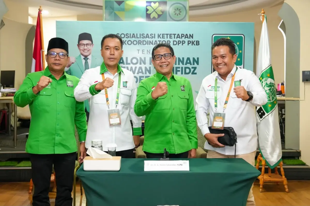 Dewan Pengurus Pusat (DPP) Partai Kebangkitan Bangsa (PKB) secara resmi menetapkan jajaran Ketua, Sekretaris, dan Bendahara (KSB) Dewan Pengurus Cabang (DPC) PKB di seluruh wilayah Provinsi Sumatra Selatan (Sumsel) untuk masa bakti periode 2026-2031. (BEKISARMEDIA.ID/HAIRUDIN)