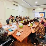 Rapat Evaluasi Penerapan WFH di lingkungan Pemkab Muba, yang dipimpin langsung oleh Sekretaris Daerah Kabupaten Muba, Syafaruddin, pada hari Jum'at, tanggal 29 Mei 2026. (BEKISARMEDIA.ID/HAIRUDIN)