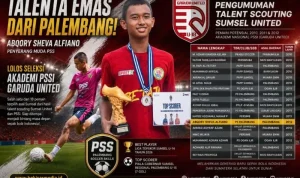 Abqory Sheva Alfiano, resmi lolos seleksi masuk Akademi PSSI Garuda United, program pembinaan elite yang dipersiapkan untuk melahirkan generasi baru sepak bola Indonesia. (BEKISARMEDIA.ID/TRI)