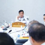 audiensi jajaran caretaker bersama Bupati Kabupaten Muba, Toha Tohet, di Ruang Rapat Guest House Griya Bumi Serasan Sekate, pada hari Rabu, tanggal 3 Juni 2026. (BEKISARMEDIA.ID/HAIRUDIN)