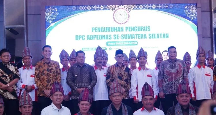 Bupati Kabupaten Muba, Toha Tohet, menghadiri langsung kegiatan Optimalisasi Jaksa Garda Desa (Jaga Desa) dalam Mendukung Program Prioritas Nasional, yang digelar di Gedung Pendopoan Terpadu Pemkab Ogan Ilir, Tanjung Senai, Indralaya, pada hari Sabtu, tanggal 27 Juni 2026. (BEKISARMEDIA.ID/HAIRUDIN)